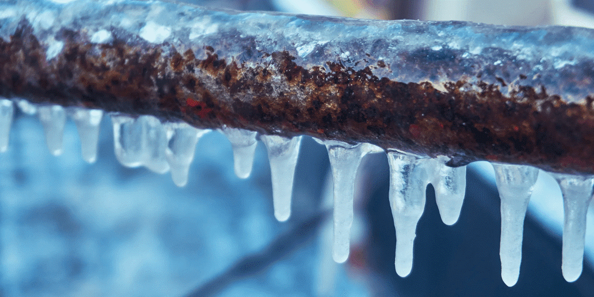 pipeline on winter season